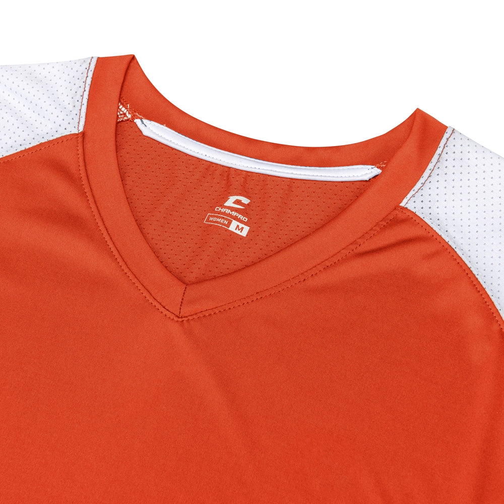 Champro Women's Infinite V-Neck Short Sleeve Jersey