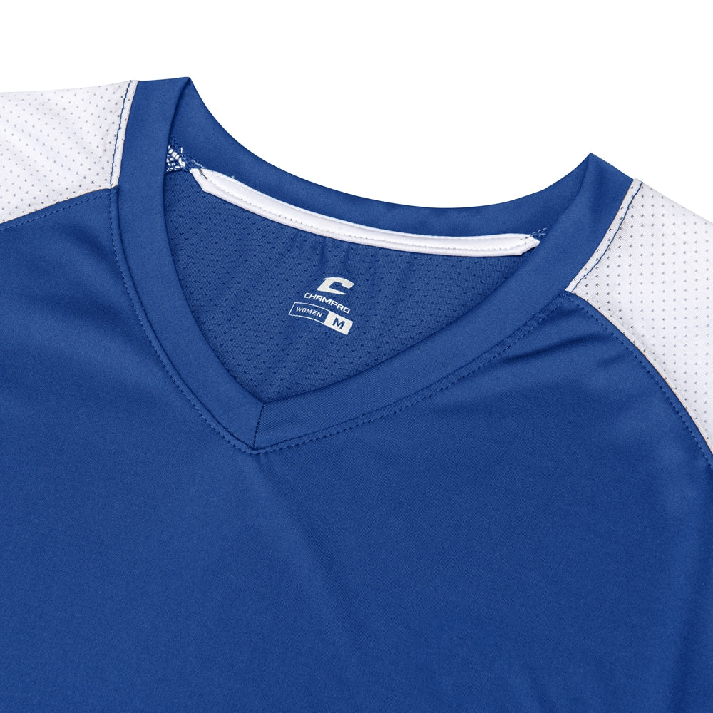 Champro Women's Infinite V-Neck Short Sleeve Jersey