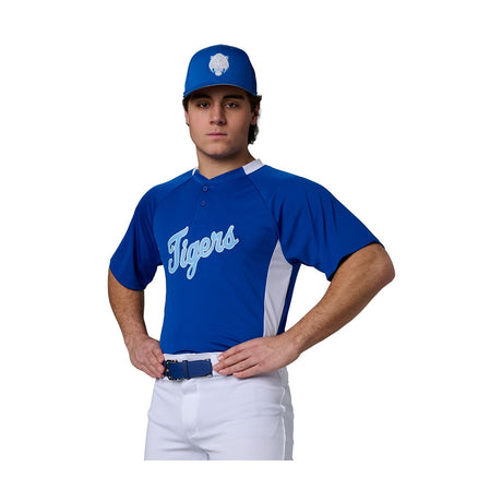 Champro Men's Clean-Up 2-Button Baseball Jersey Baseball Jerseys Adult