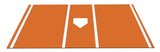 Trigon Sports Pro Baseball Turf Home Plate Mat - 6'x12' Baseball Field Equipment All
