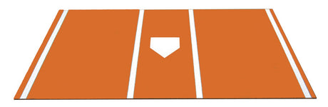 Trigon Sports Pro Baseball Turf Home Plate Mat - 6'x12' Baseball Field Equipment All