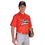 Custom Two Button Short Sleeve Team Baseball Jerseys