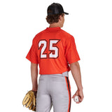 Custom Two Button Short Sleeve Team Baseball Jerseys