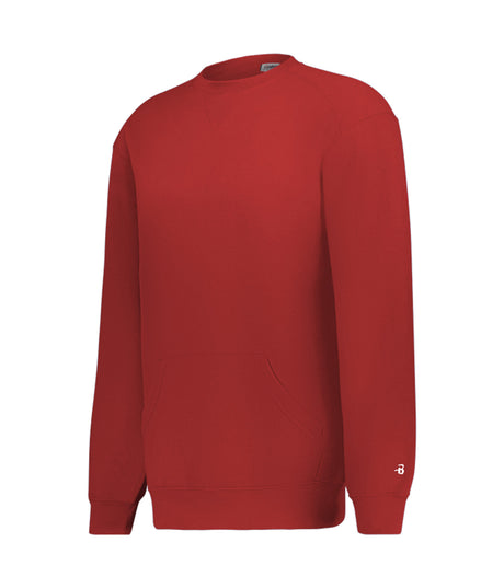 Badger Sport  Men's Athletic Fleece Pocket Crew
