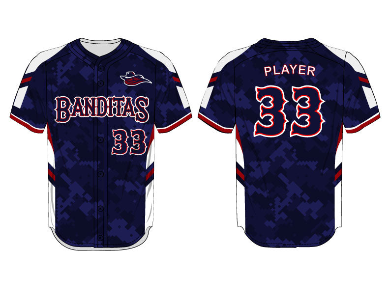 League Outfitters Custom Full Button Jersey League Outfitters