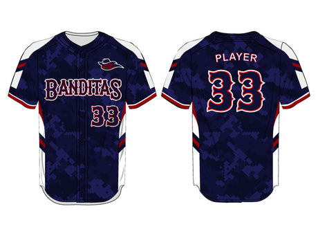 League Outfitters Custom Full Button Jersey League Outfitters
