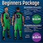 Beginners Soccer Uniform "Value" Package Team Soccer Jersey