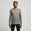 Saucony Men's Peregrine Merino Long Sleeve SAM800362 Mens Apparel Shirts & Tops