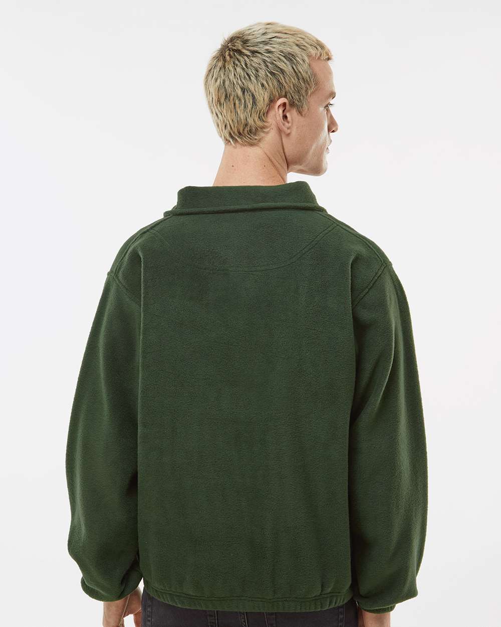 Burnside Polar Fleece Quarter-Zip Pullover