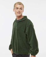 Burnside Polar Fleece Quarter-Zip Pullover