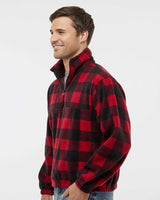 Burnside Polar Fleece Quarter-Zip Pullover