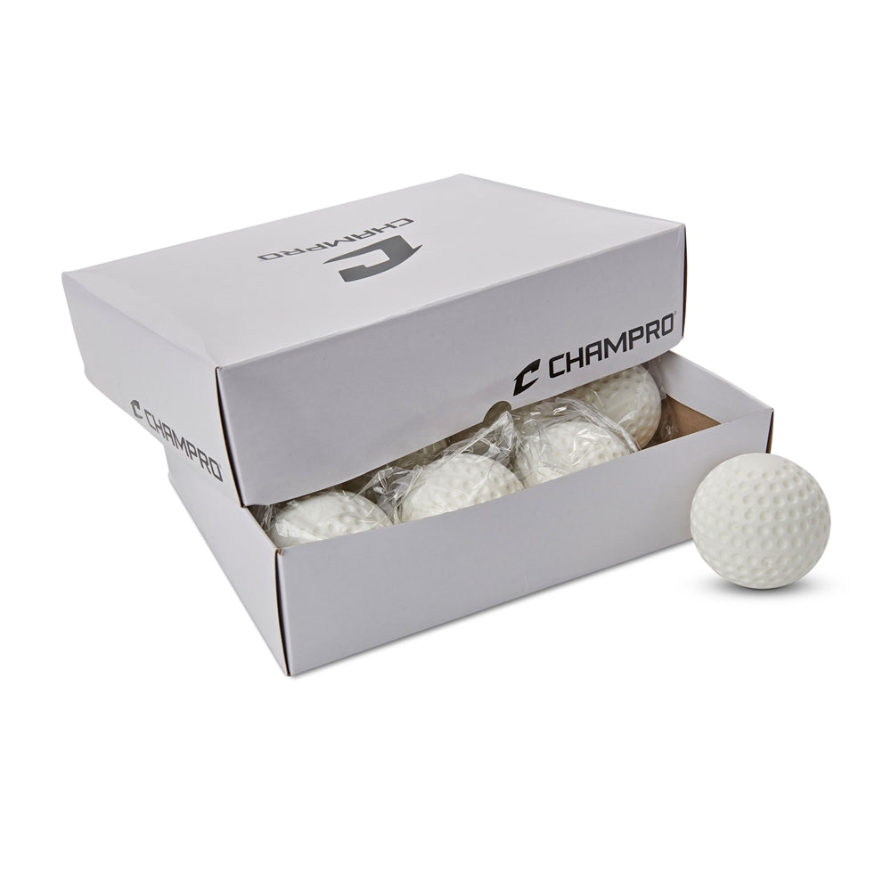 Champro One Dozen Dimple Molded Baseballs Baseball Baseballs All
