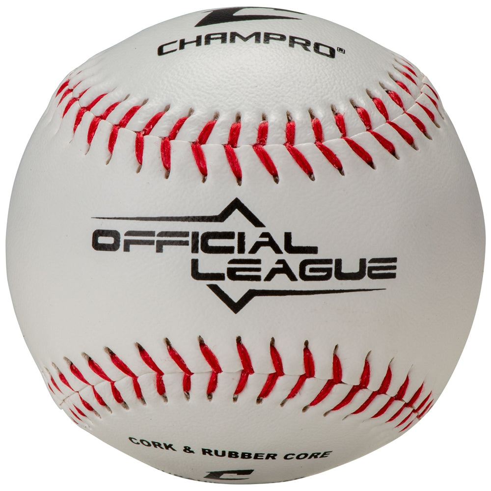 Champro Official League Synthetic Cover Baseball