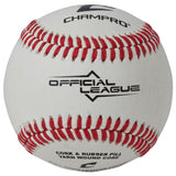 Champro Official League Full Grain Leather Baseballs - 6 Pack