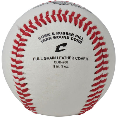 Champro Official League Full Grain Leather Baseballs - 6 Pack