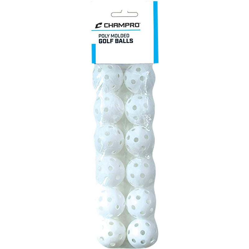 Champro 5" Poly Golf Balls - Bag of 12