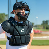 Champro Men's Lightweight 18oz. Umpire Mask Baseball Umpires Gear All