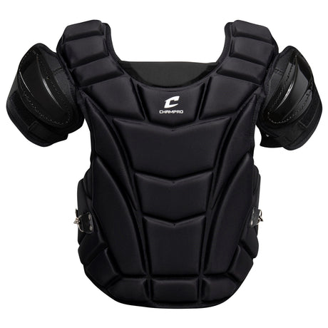 Champro Varsity Black 15" Baseball Umpire Chest Protector-2