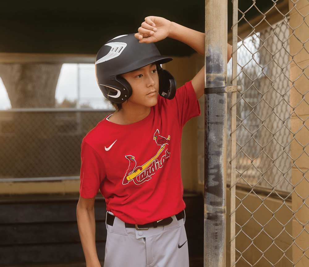 Nike Boston Red Sox Youth Institutional Short Sleeve Crew Neck Tee Fan Gear MLB Boston Red Sox