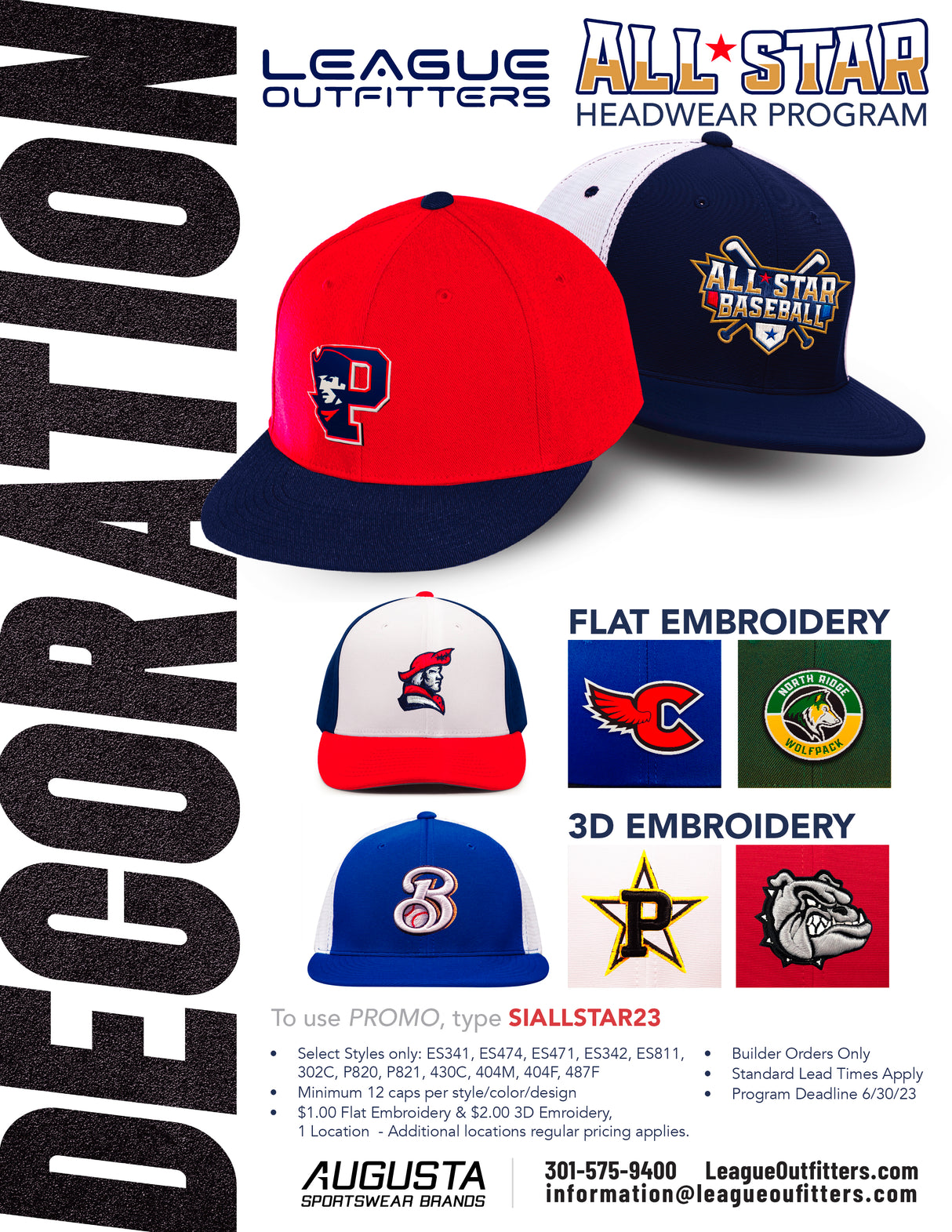 All Star Hats League Outfitters