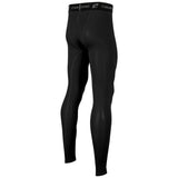 Black Champro Youth Lightning 2.0 compression full length tights with black waistband