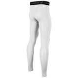 Back view of white Champro Youth Lightning 2.0 compression full length tights on a mannequin