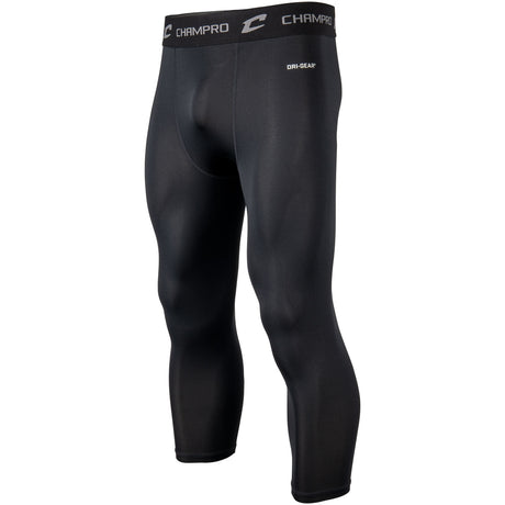 Champro Men's 3/4 Length Compression Tights Mens Apparel Pants & Sweatpants
