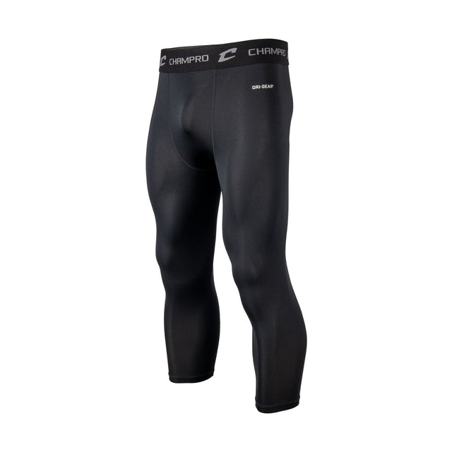 Champro Men's 3/4 Length Compression Tights Mens Apparel Pants & Sweatpants