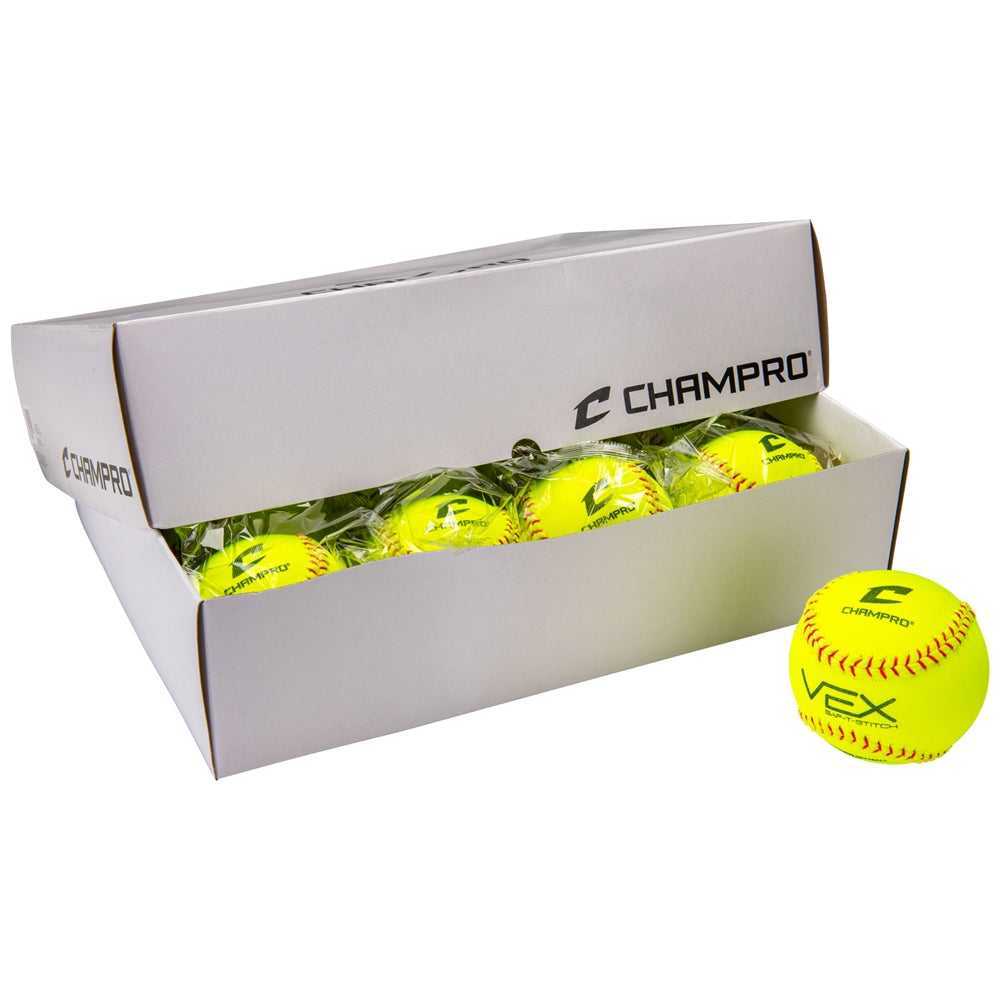 Champro One Dozen Vex 12" Training Softballs-6