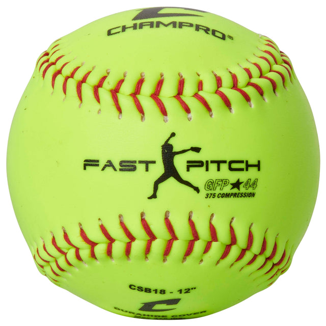 Champro One Dozen 2" Fast Pitch Durahide Cover Softballs Softball Softballs All