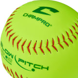 Champro One Dozen ASA/USA 11" Slow Pitch Durahide Cover Softballs Softball Softballs All
