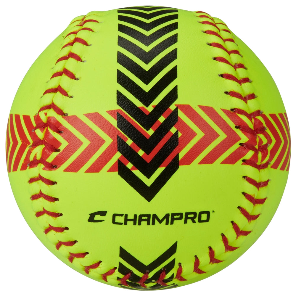 Champro Set of 2 Striped Training Softballs-1
