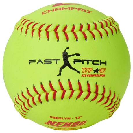 Champro One Dozen TFP-47 NFHS 12" Softballs Softball Softballs All