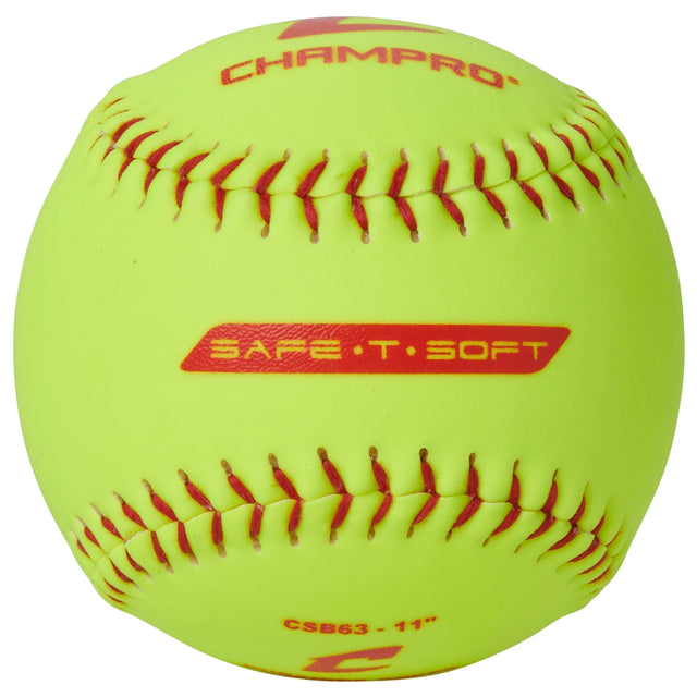 Champro One Dozen Safe-T-Soft 11" Softballs Softball Softballs All