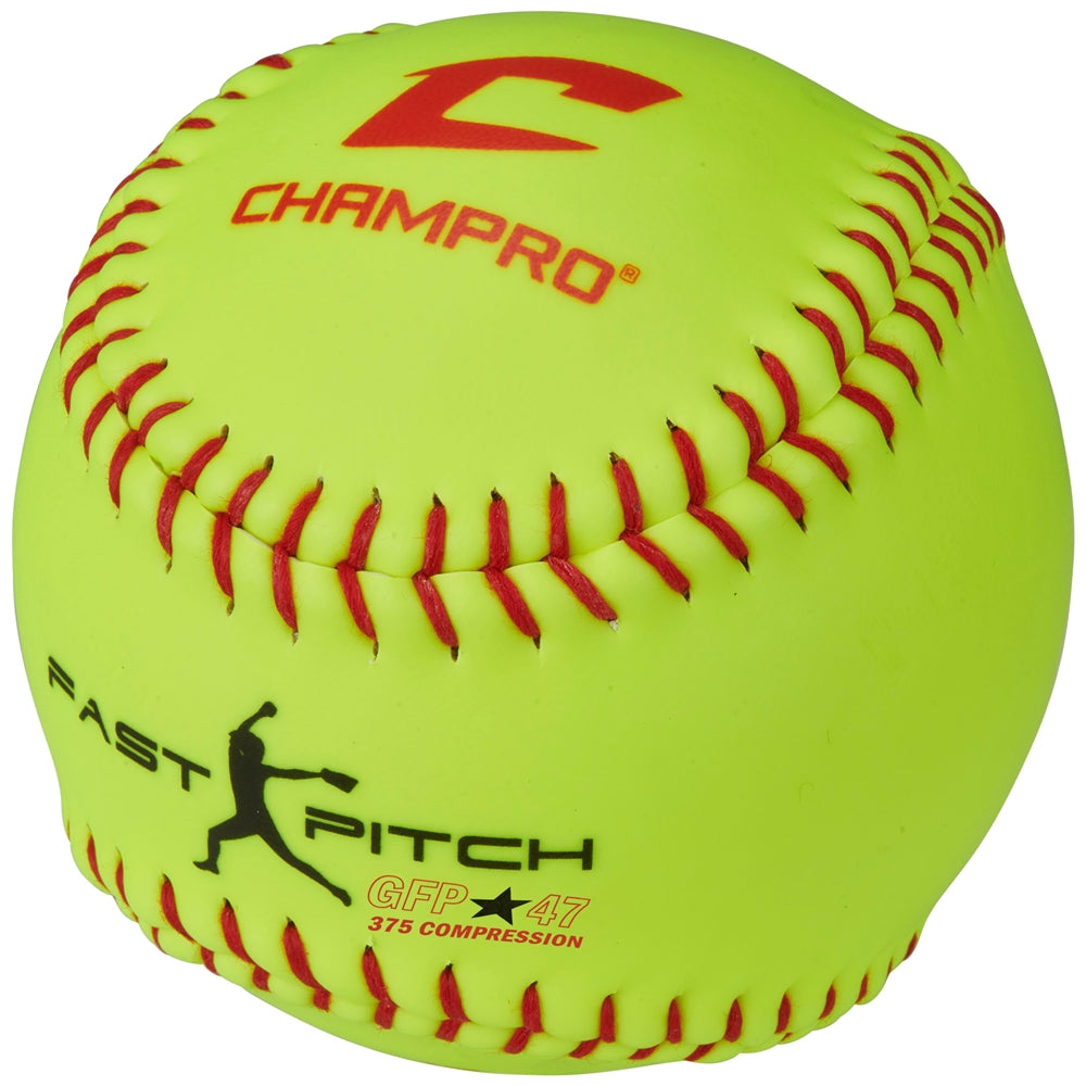 Champro One Dozen 12" Practice Fast Pitch Softballs Softball Softballs All