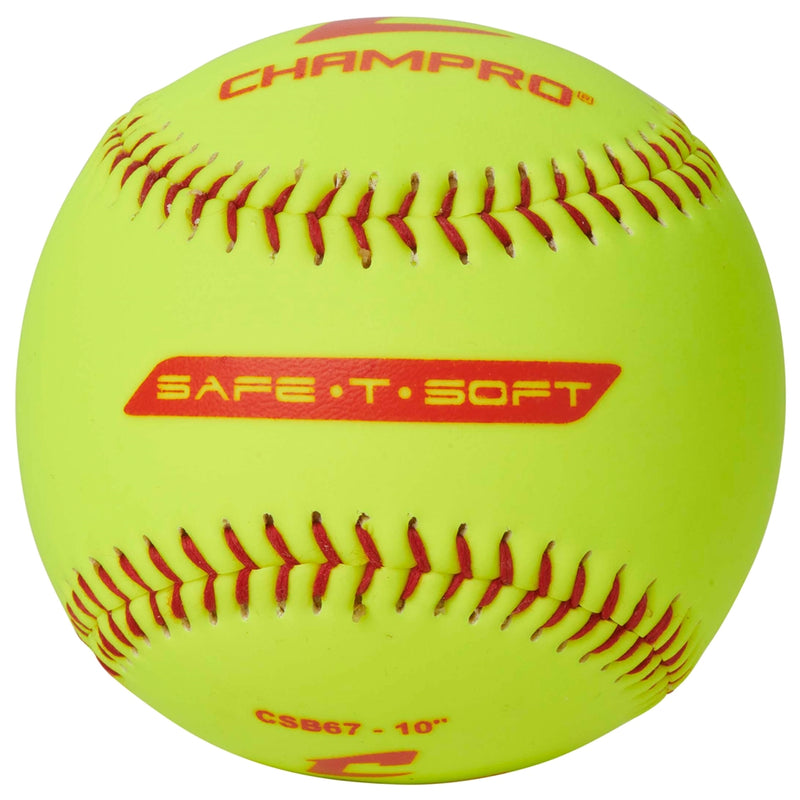 Champro 10" Safe-T-Soft Softball - Dozen