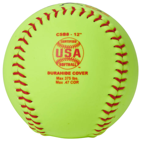 Champro One Dozen GFP-47 ASA 12" Softballs-2