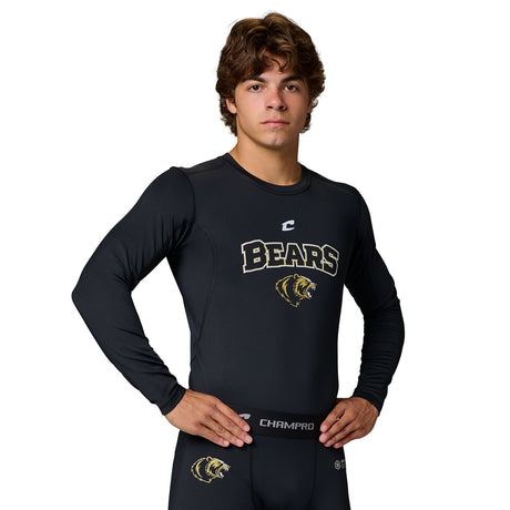 Champro Youth Cold Weather 2.0 Compression Long Sleeve Crew Youth Apparel Shirts & Tops