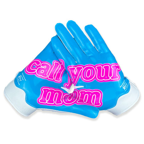 Battle Call Your Mom Doom Youth Football Receiver Gloves Battle