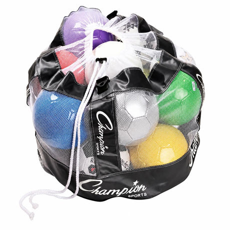 Champion Sports Deluxe Soccer Ball Bag Team Soccer Equipment
