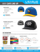 Caps Line-Up League Outfitters