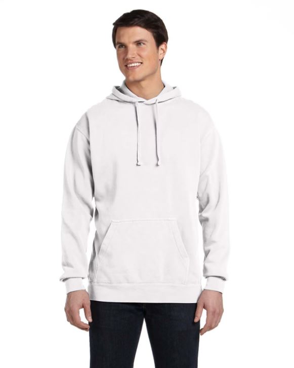 Comfort Colors Men's Garment-Dyed Hooded Sweatshirt Comfort Colors