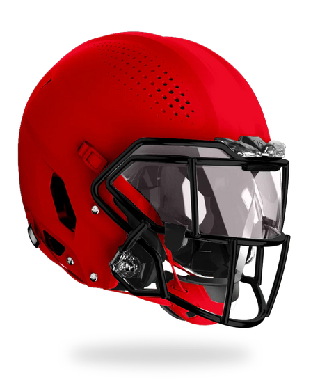 Vicis Zero2 Elite Youth Football Helmet with Titanium Facemask & Oakley Eye Shield - Matte Colors Vicis