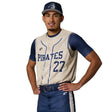 Custom Full Button Sleeveless Loose Jersey Team Baseball Jerseys