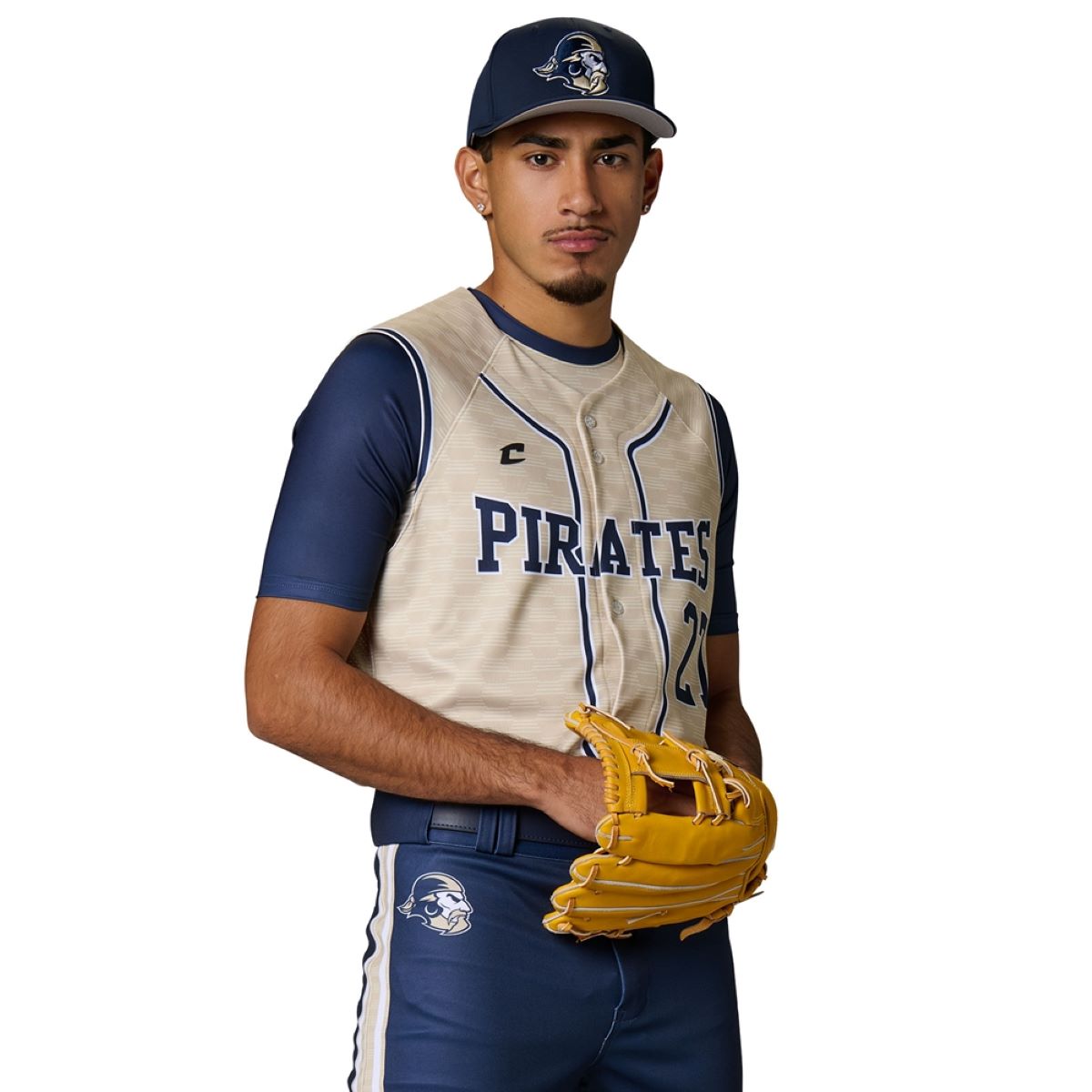 Custom Full Button Sleeveless Loose Jersey Team Baseball Jerseys