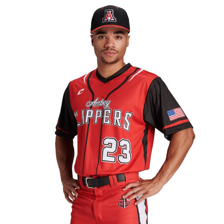 Custom V Neck Jersey Team Baseball Jerseys