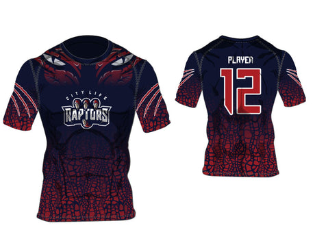 Custom Short Sleeve Compression Shirts League Outfitters