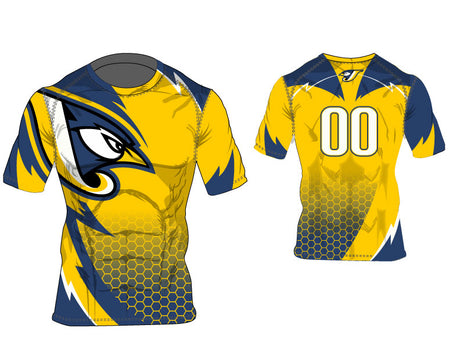 Custom Short Sleeve Compression Shirts League Outfitters