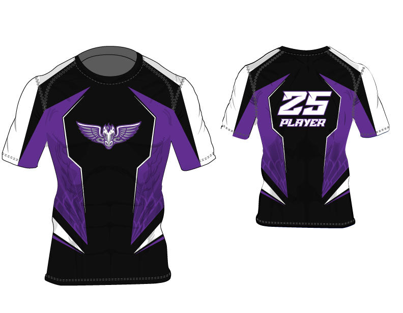 Custom Short Sleeve Compression Shirts League Outfitters