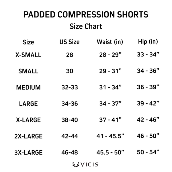 Vicis Padded Compression Short Football Girdles Adult